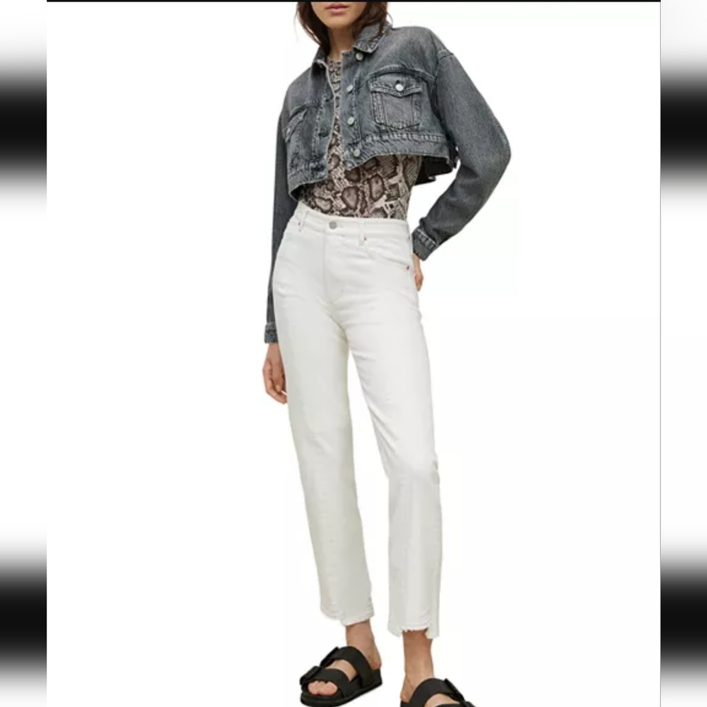 ALLSAINTS cropped jacket - Picture 4 of 5